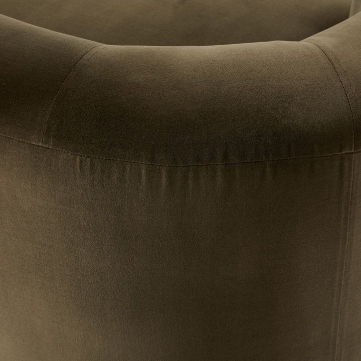 Deandra Tete A Tete Chaise - Surrey Olive
