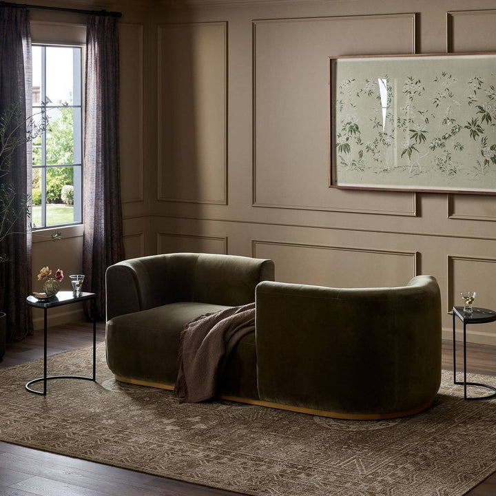 Chaise Lounges & Daybeds Deandra Tete A Tete Chaise - Surrey Olive