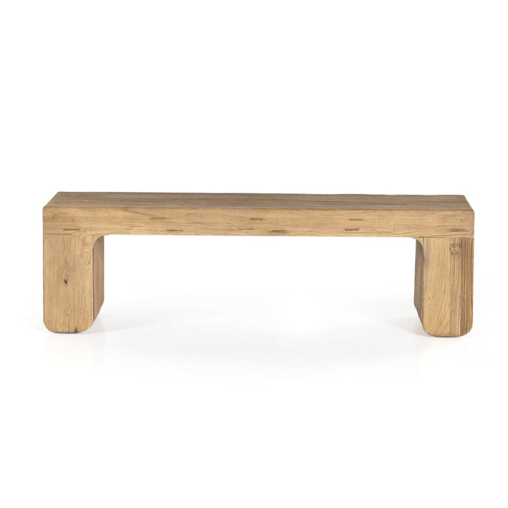 Maverick Accent Bench - Natural Elm