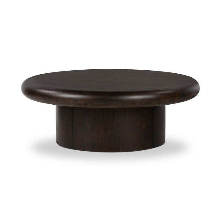 Zach Coffee Table - Charcoal Parawood Solid