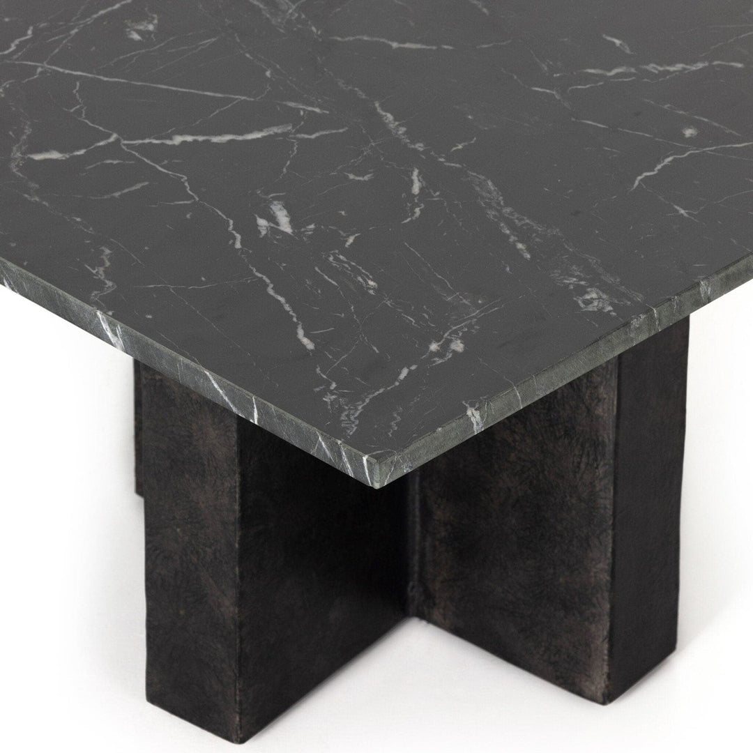 Trent Coffee Table - Black Marble