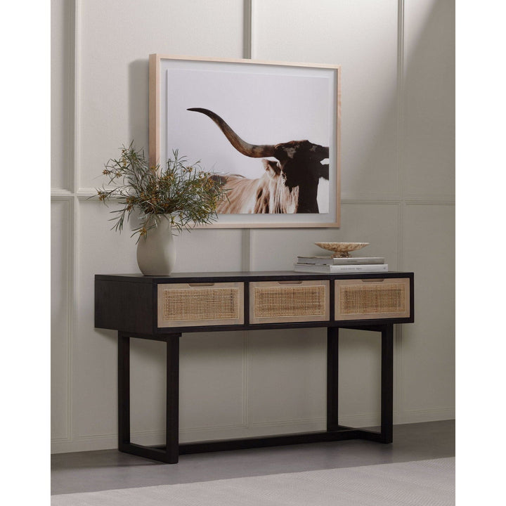 Clara Console Table - Black Mango