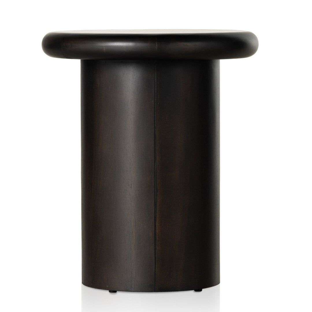 Jack End Table - Charcoal Parawood Solid