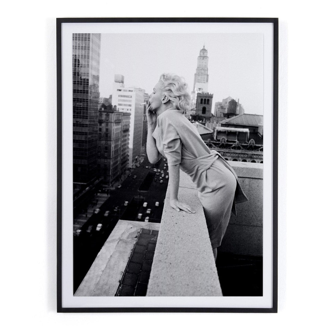 Iconic Actress On The Roof II by Getty Images - Black 2.5 Maple