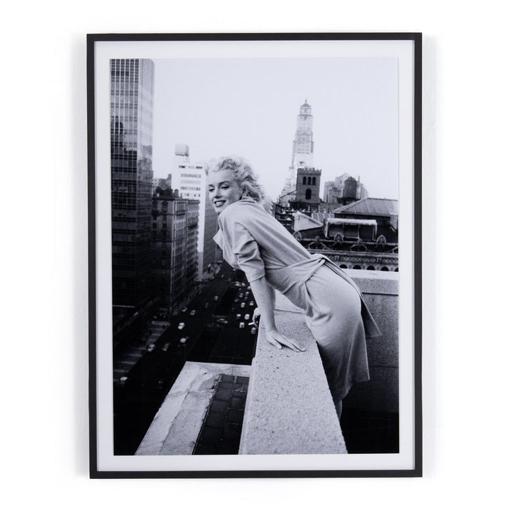 Iconic Actress On The Roof I by Getty Images - Black 2.5 Maple