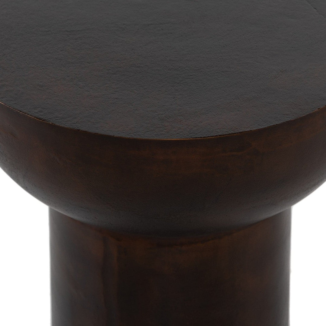 Stacy End Table - Antique Rust