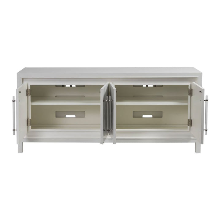 TV Stands & Media Consoles Elation White Media Console - White