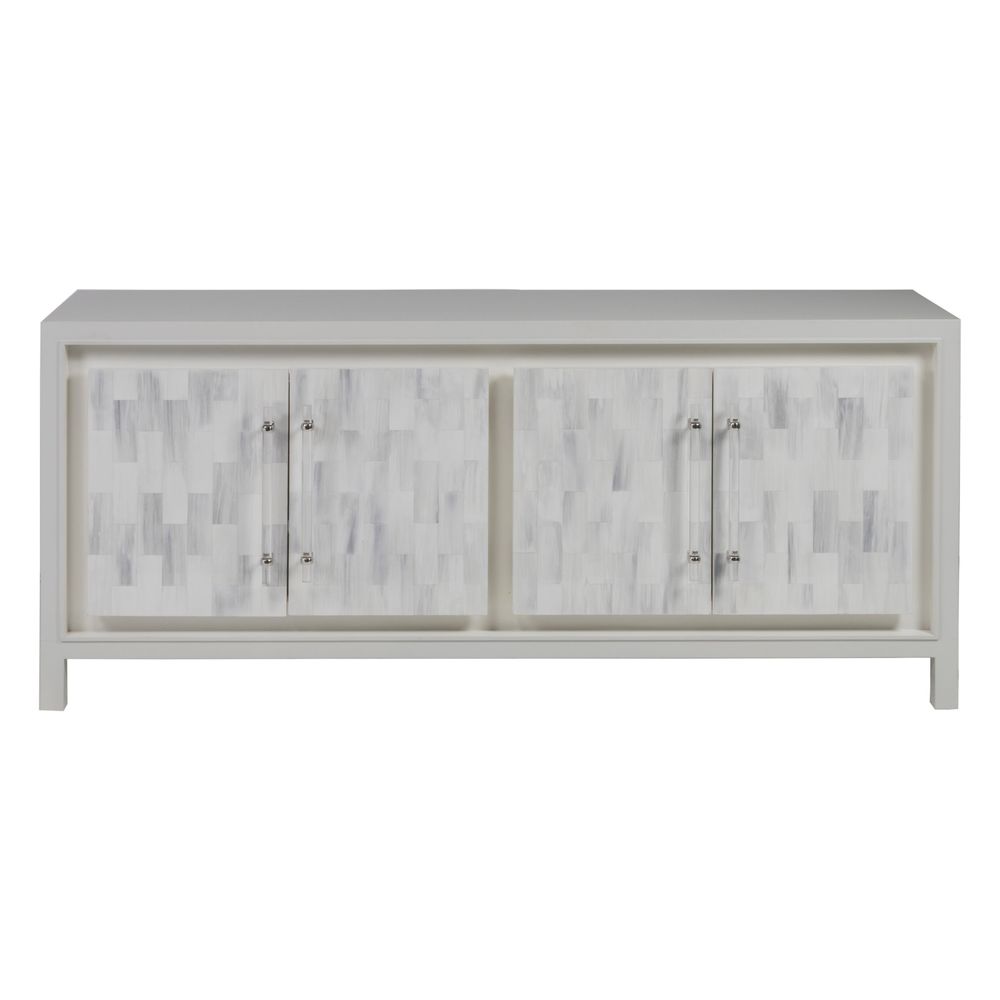 TV Stands & Media Consoles Elation White Media Console - White