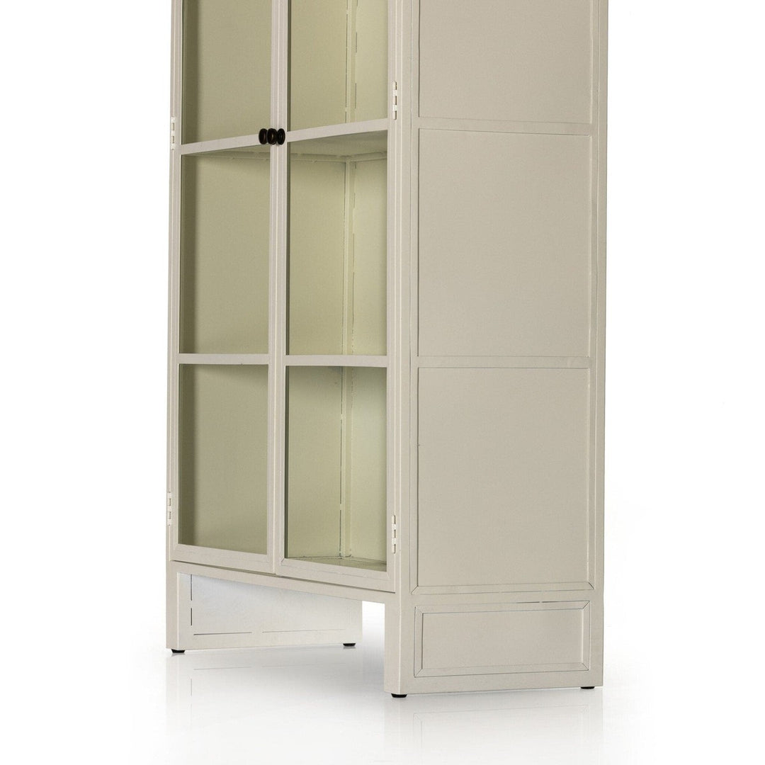 Brenna Cabinet - Cream Powder Coat