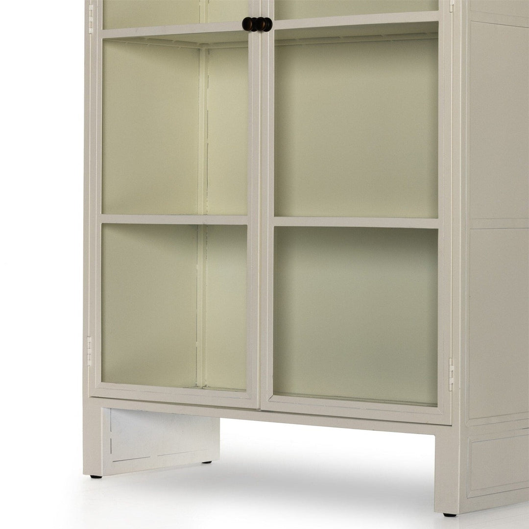 Brenna Cabinet - Cream Powder Coat