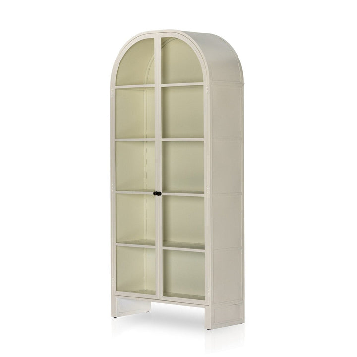 Brenna Cabinet - Cream Powder Coat