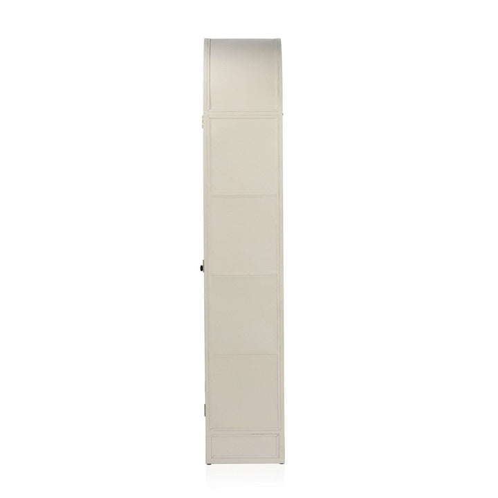 Brenna Cabinet - Cream Powder Coat