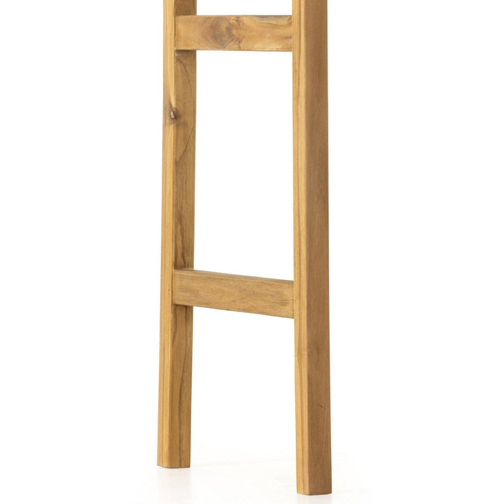 Arched Ladder - Natural Brown Teak