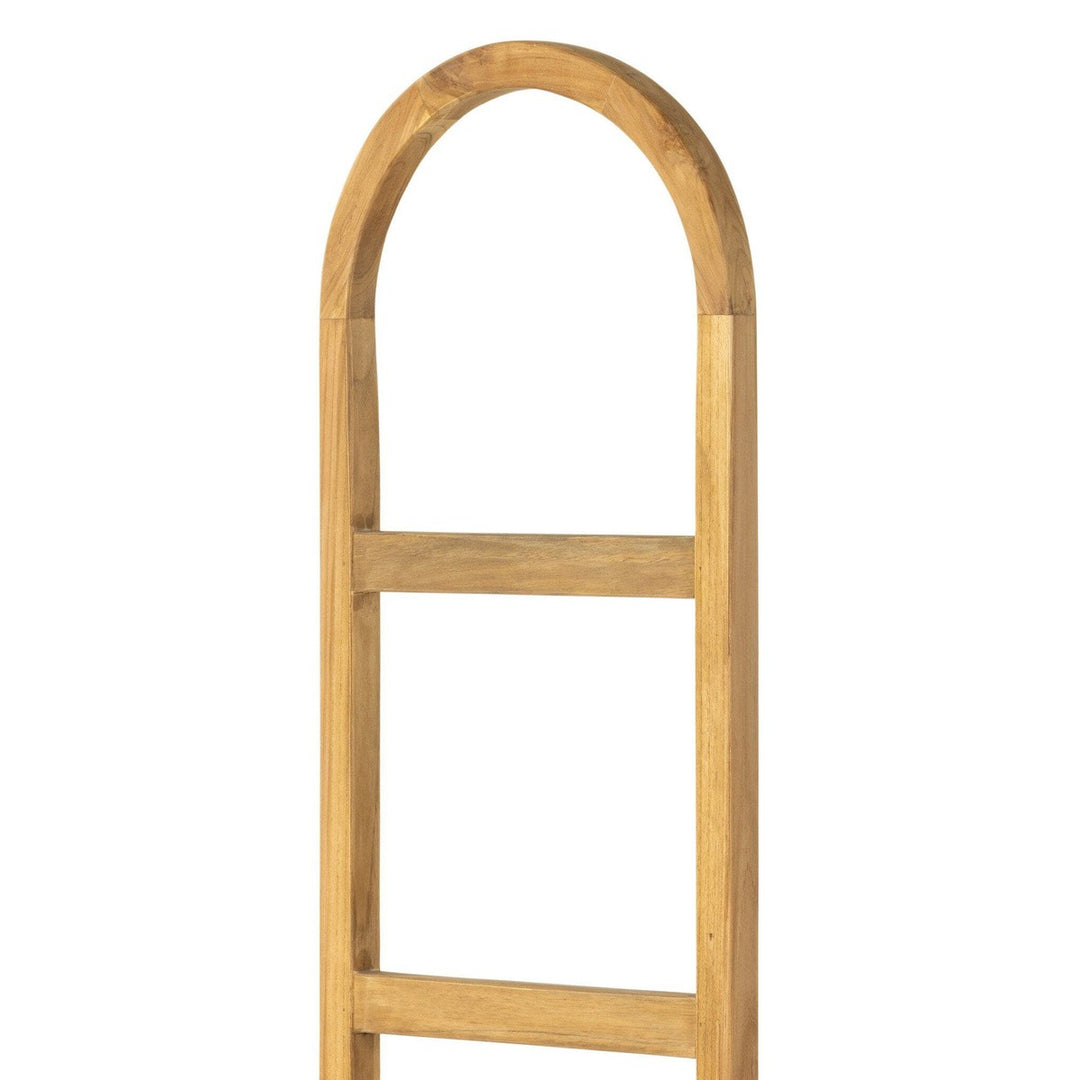 Arched Ladder - Natural Brown Teak