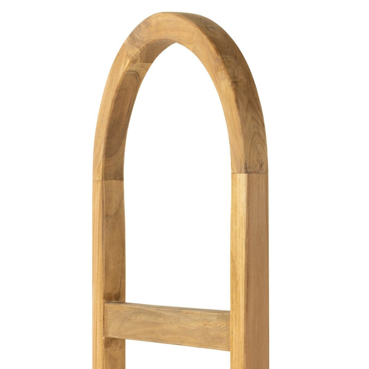 Arched Ladder - Natural Brown Teak