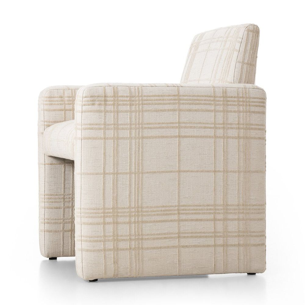 Kima Dining Chair: Sheffield Ivory