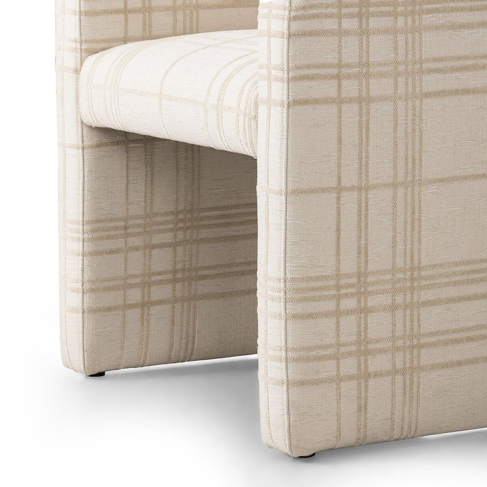Kima Dining Chair: Sheffield Ivory
