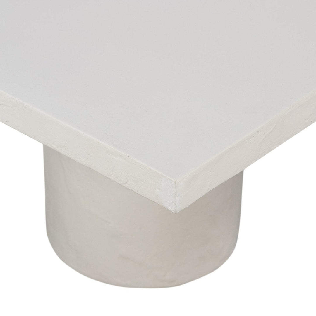 Perry Coffee Table - White Concrete