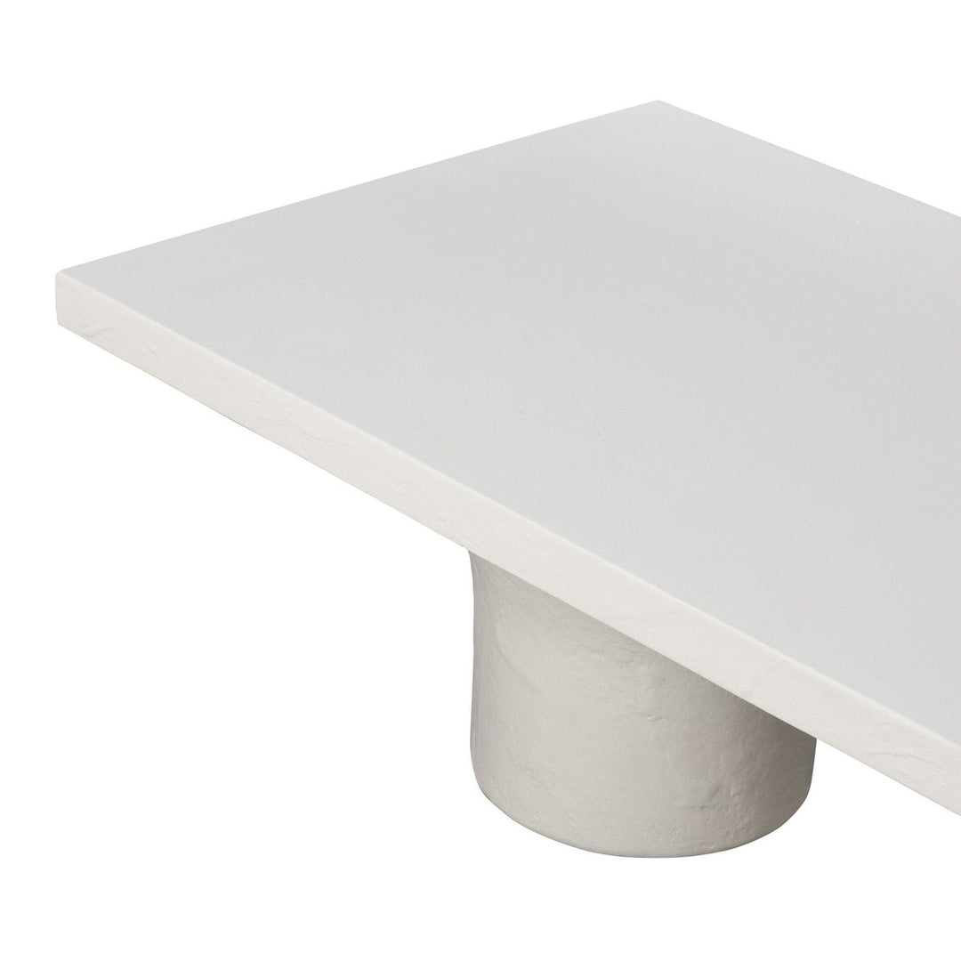 Perry Coffee Table - White Concrete