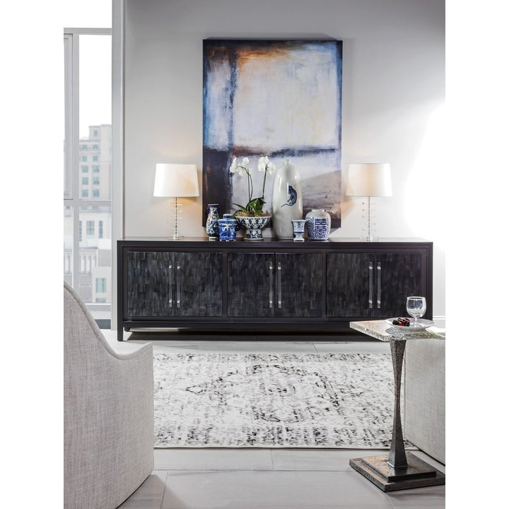 Montreaux Square Spot Table - Natural Iron