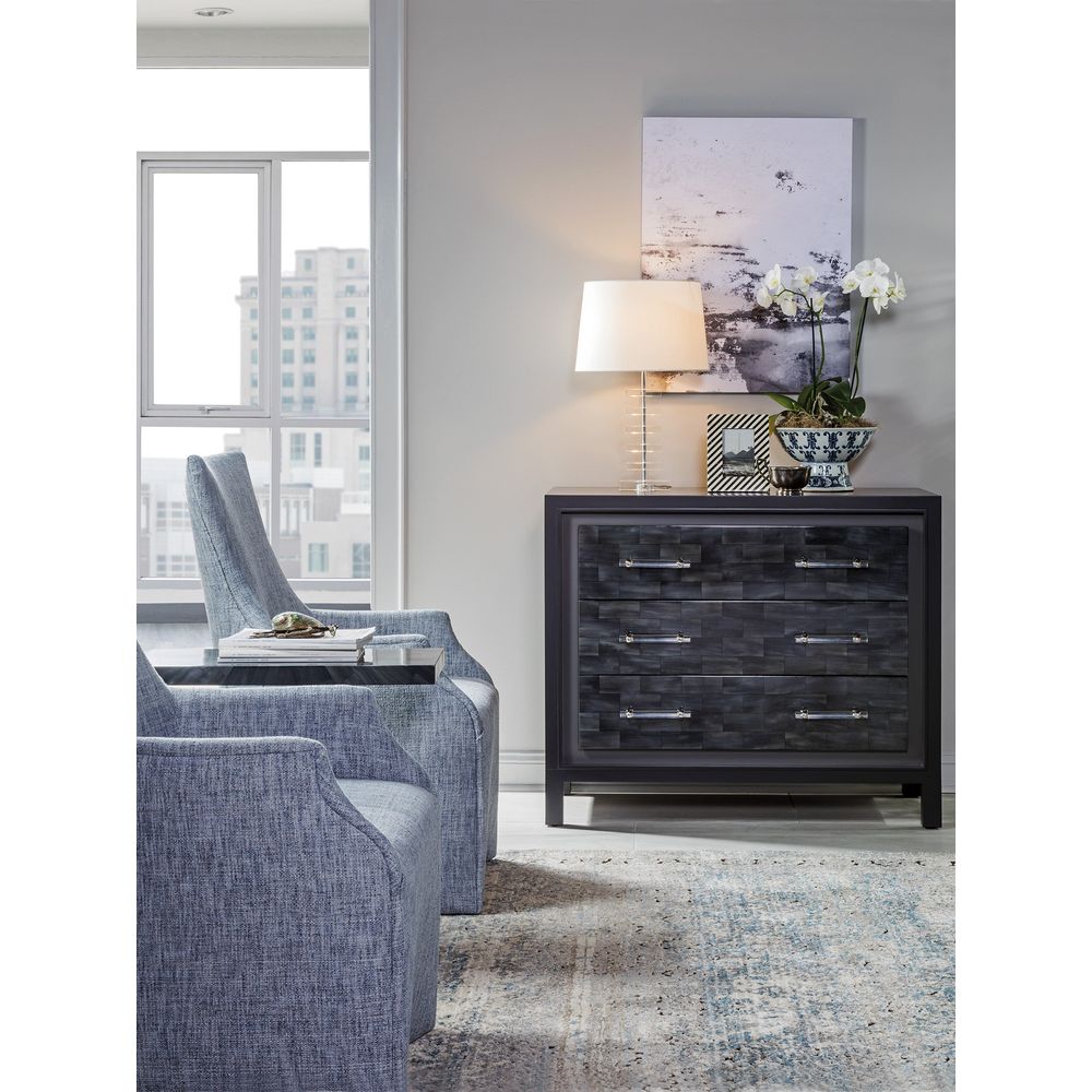 Cabinets & Curios Elation Gray Hall Chest - Gray