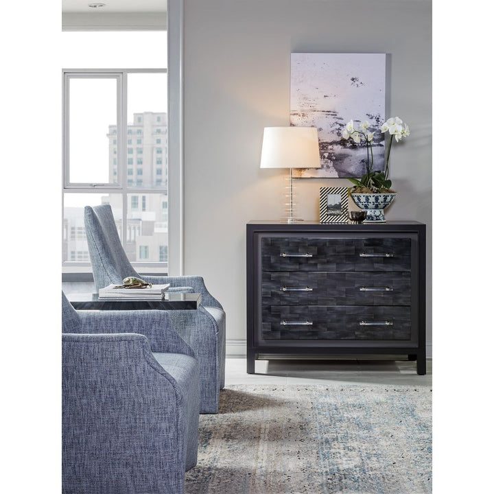 Cabinets & Curios Elation Gray Hall Chest - Gray