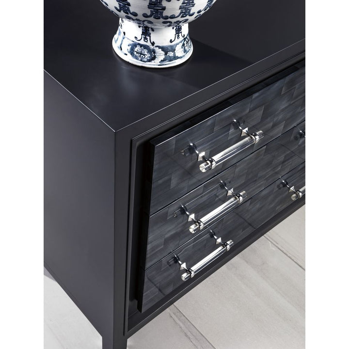 Cabinets & Curios Elation Gray Hall Chest - Gray