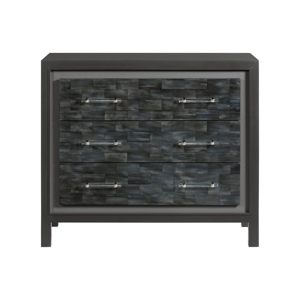 Cabinets & Curios Elation Gray Hall Chest - Gray