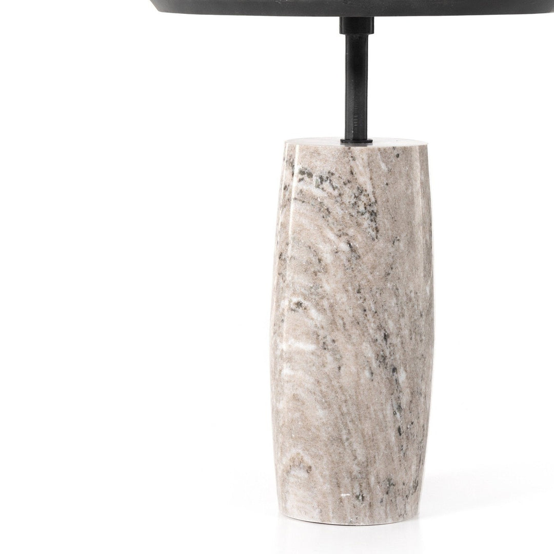 Carlos End Table - Aged Grey