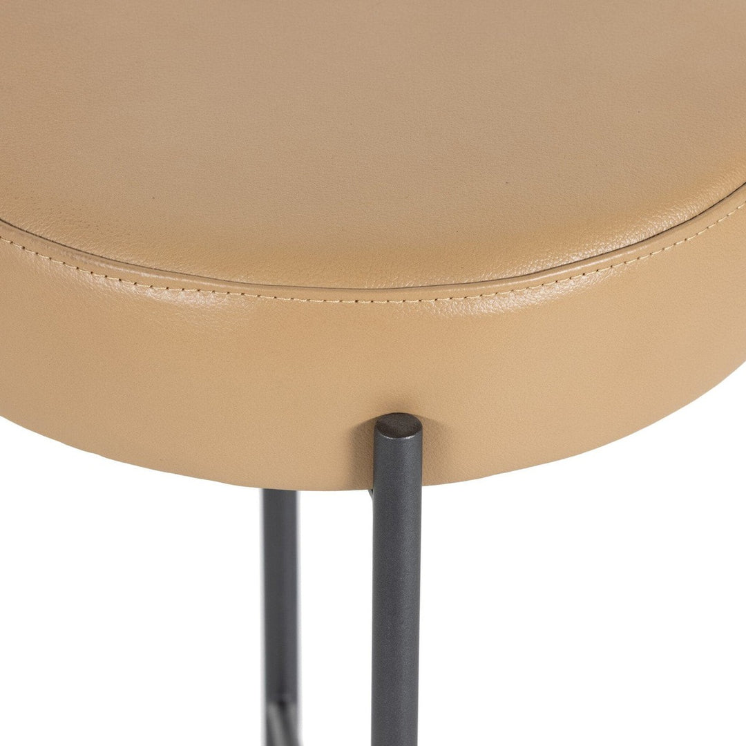 Nolan Bar Stool - Natural Leather