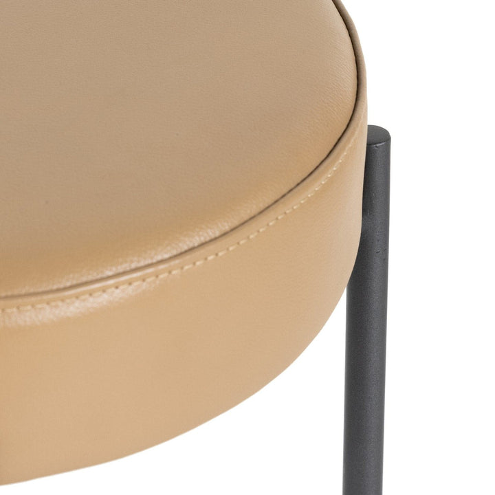 Nolan Bar Stool - Natural Leather