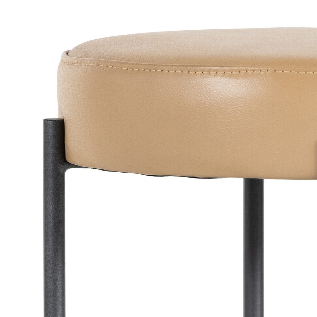 Nolan Bar Stool - Natural Leather