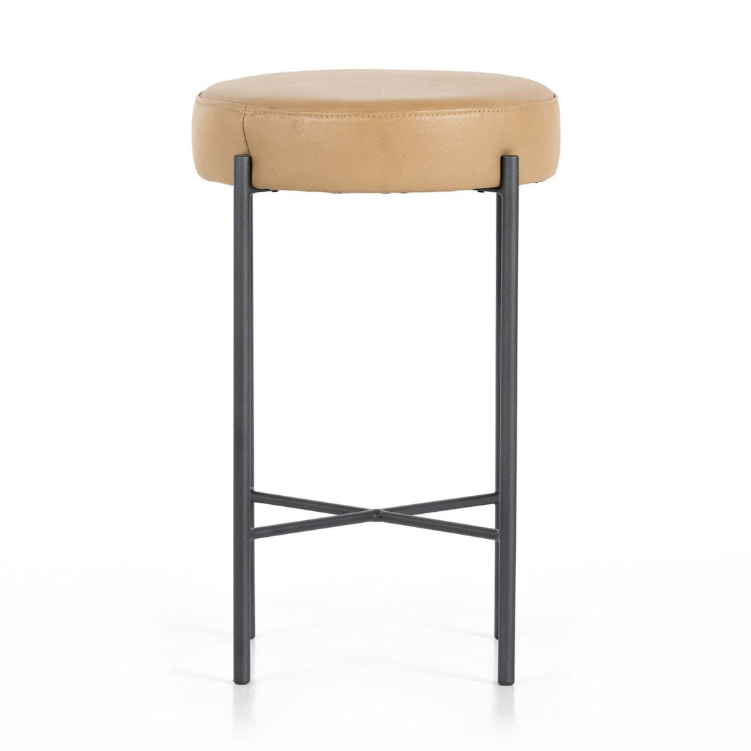 Nocona Counter Stool - Natural Leather