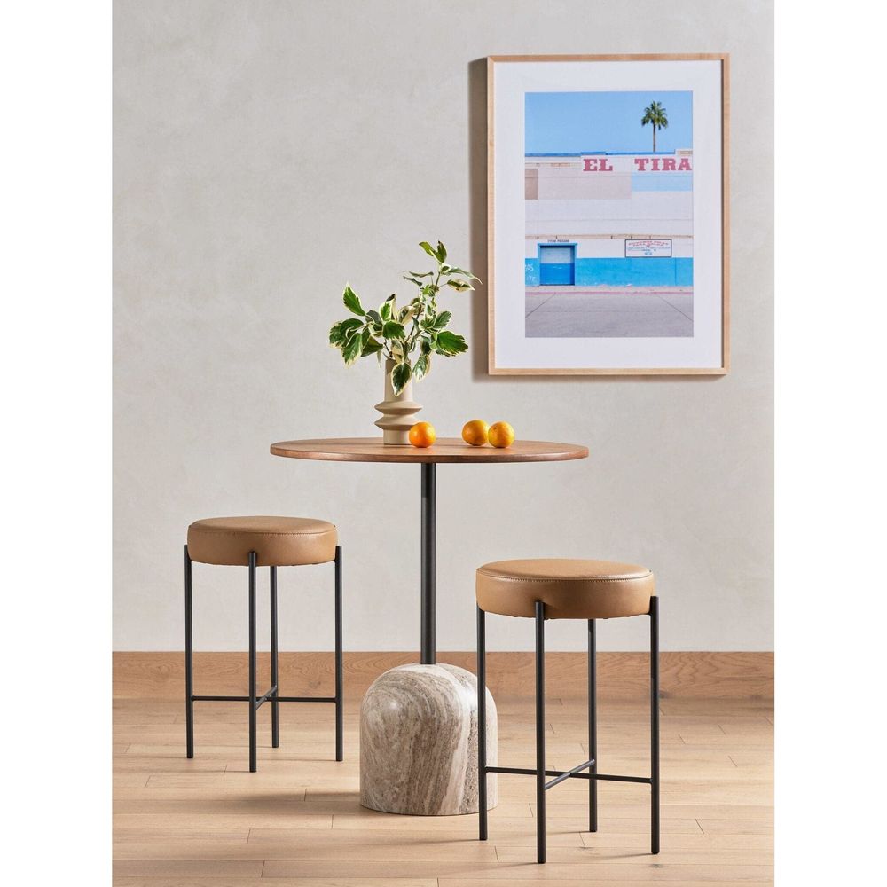 Bar & Counter Stools Cheyenne Counter Stool - Natural Leather