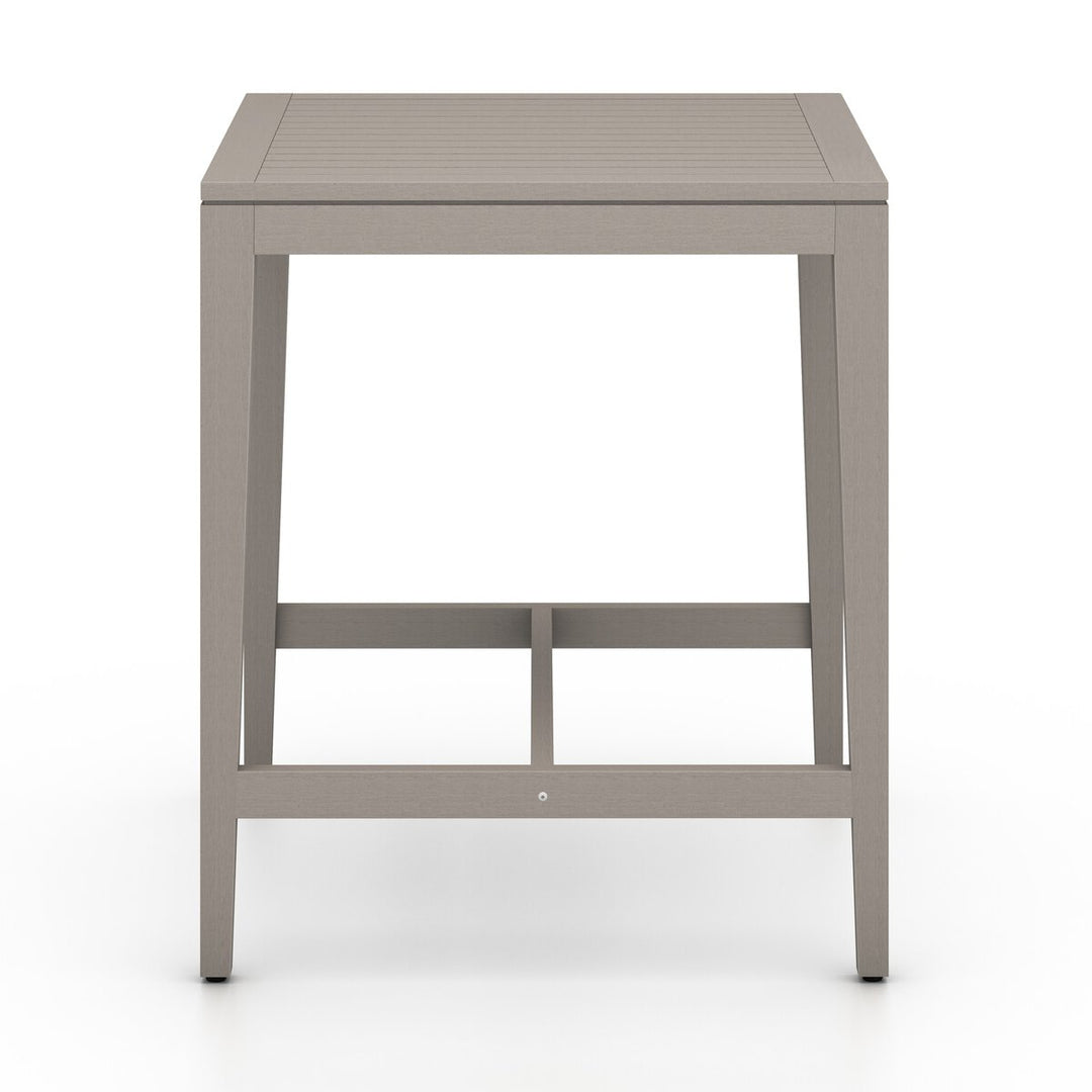 Pinewood Outdoor Bar + Counter Table - Weathered Grey - Bar