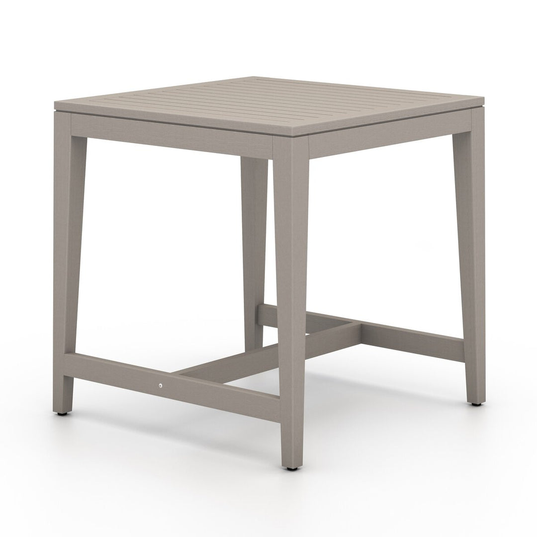 Pinewood Outdoor Bar + Counter Table - Weathered Grey - Counter