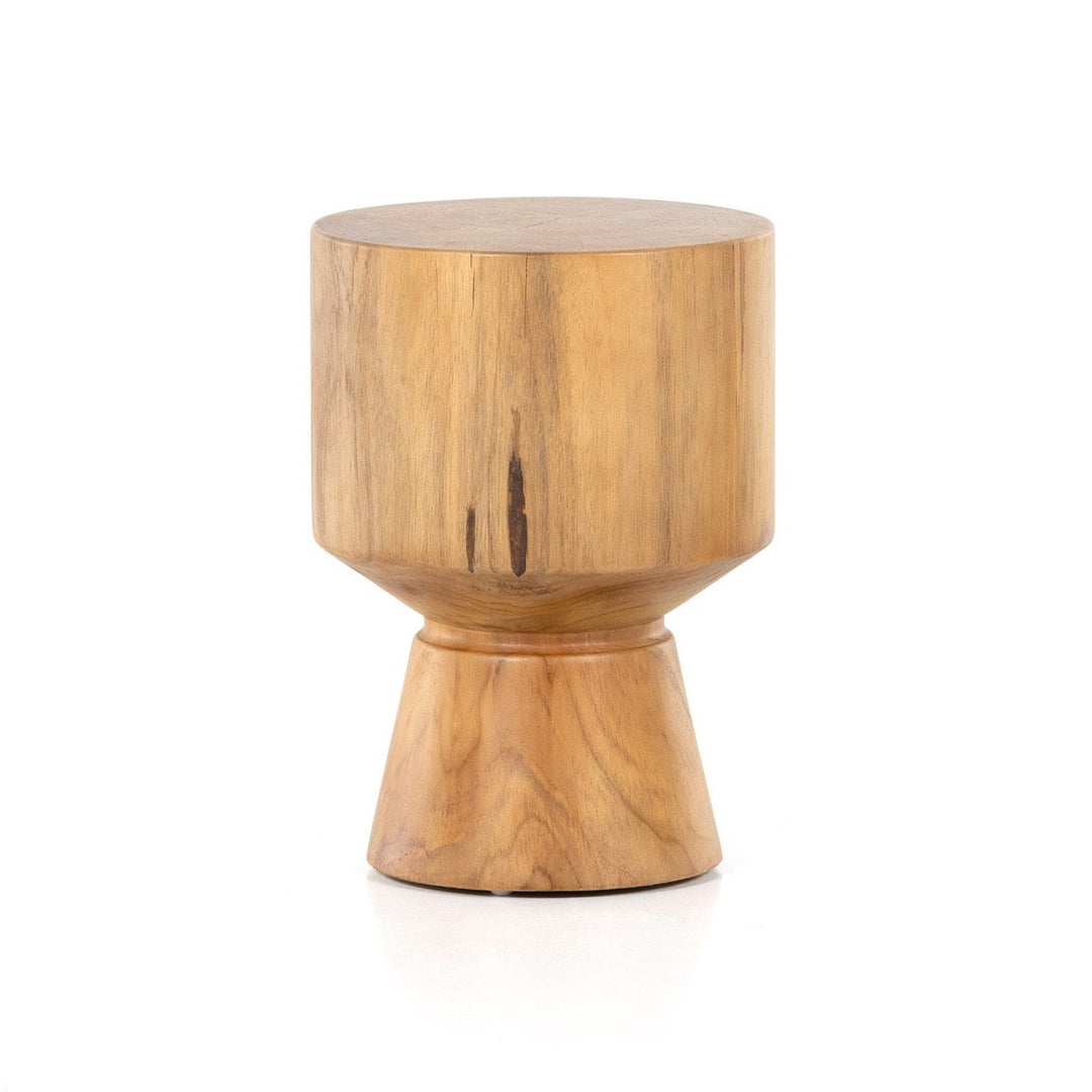 Josie Outdoor End Table - Natural Teak