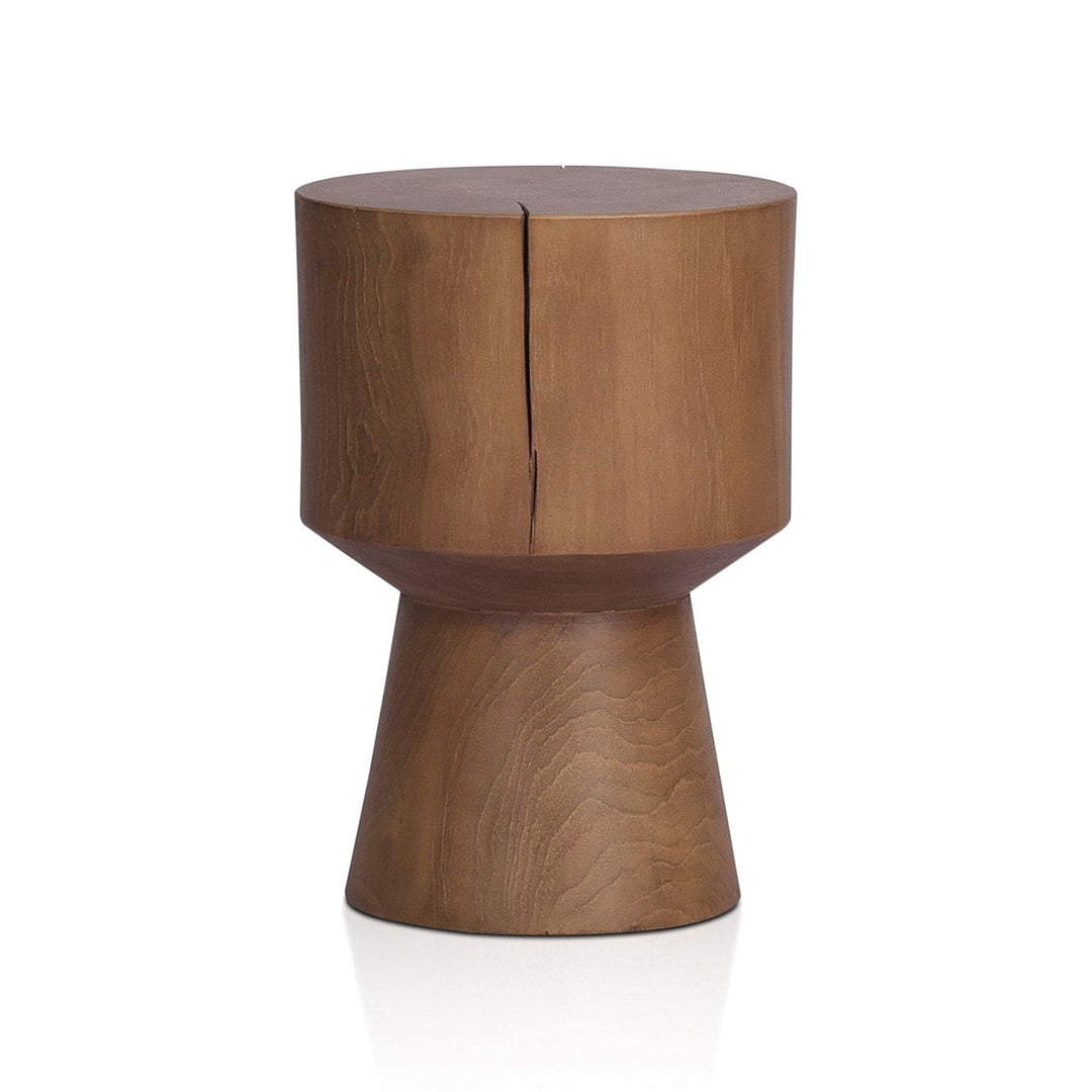 Josie Outdoor End Table - Natural Teak