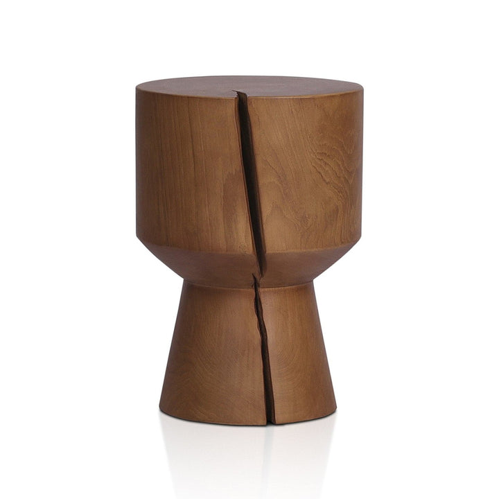 Josie Outdoor End Table - Natural Teak