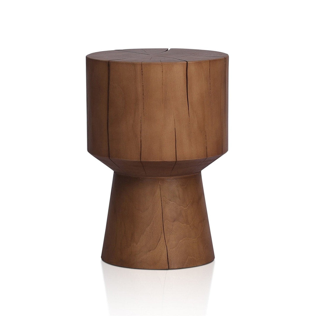 Josie Outdoor End Table - Natural Teak