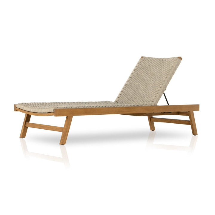 Dylan Outdoor Chaise - Ivory Rope