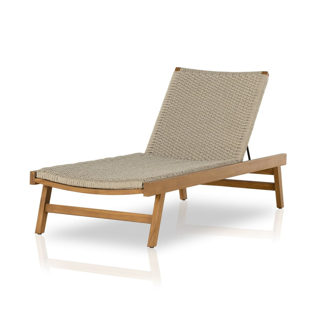 Dylan Outdoor Chaise - Ivory Rope