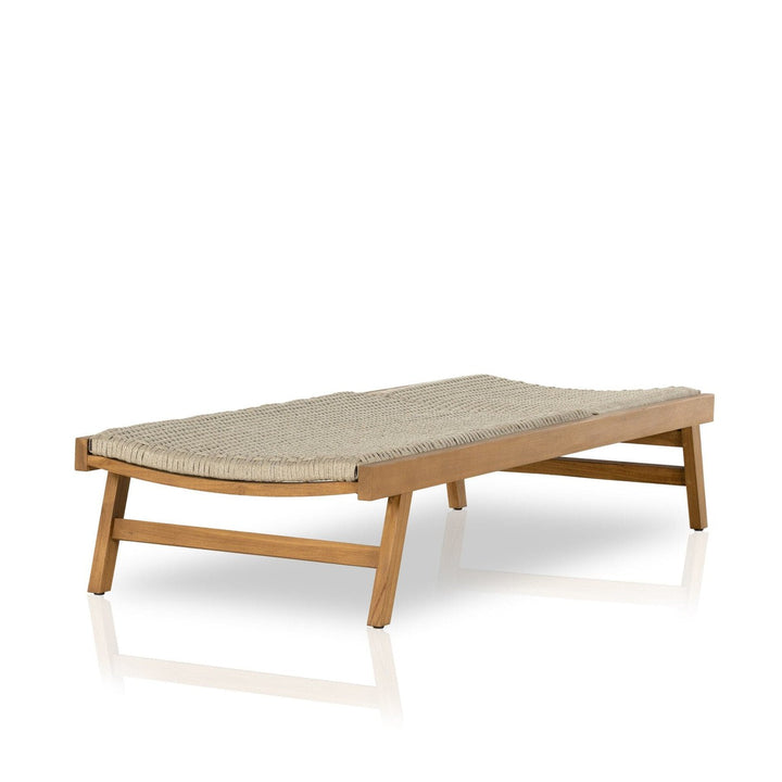 Dylan Outdoor Chaise - Ivory Rope