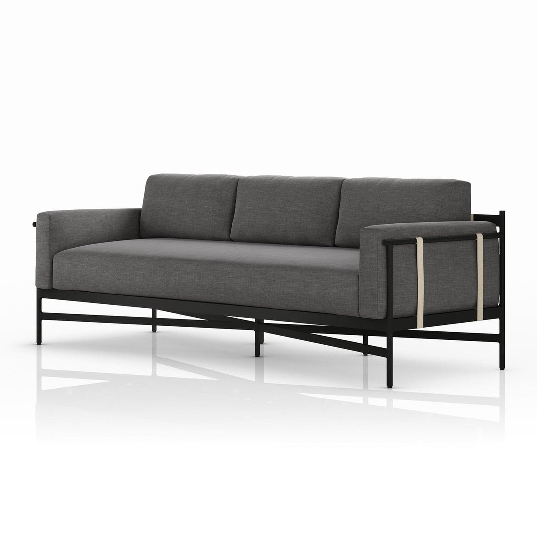 Hart Outdoor Sofa - 99" - Venao Charcoal