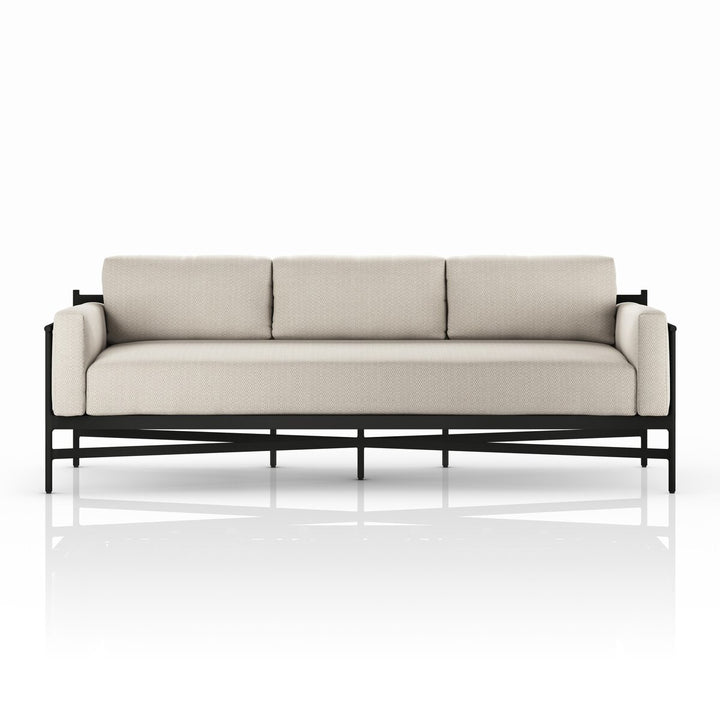 Alden Outdoor Sofa - 99" - Faye Sand