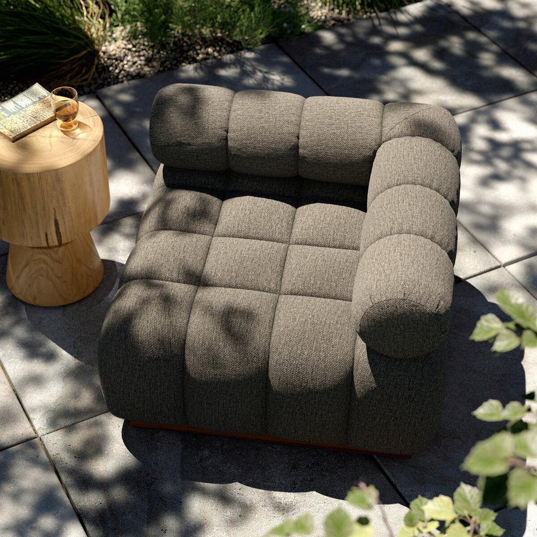 Build Your Own: Milan Outdoor Sectional - Corner Piece - Alessi Fawn