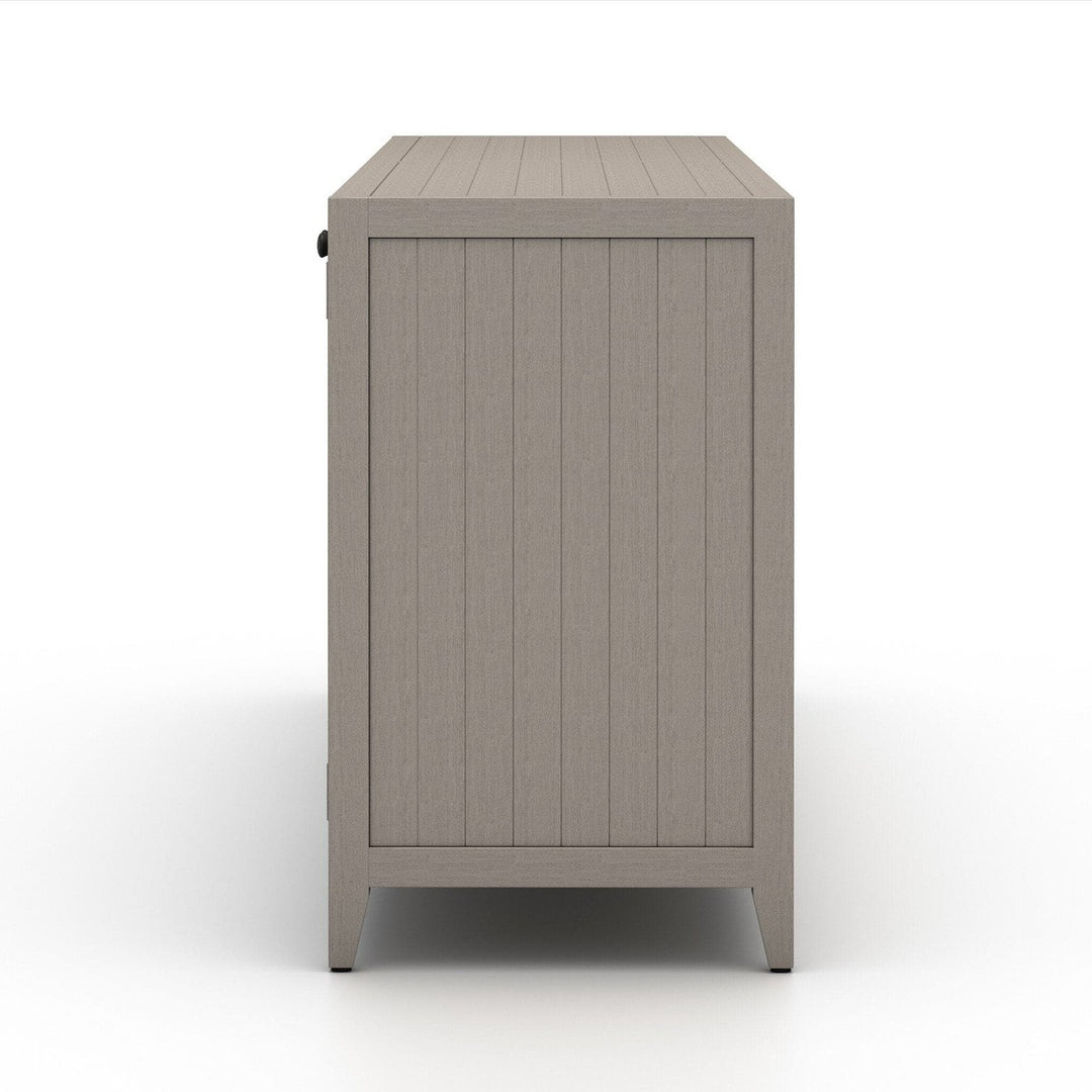 Sherwood Outdoor Sideboard - Weathered Grey-FSC