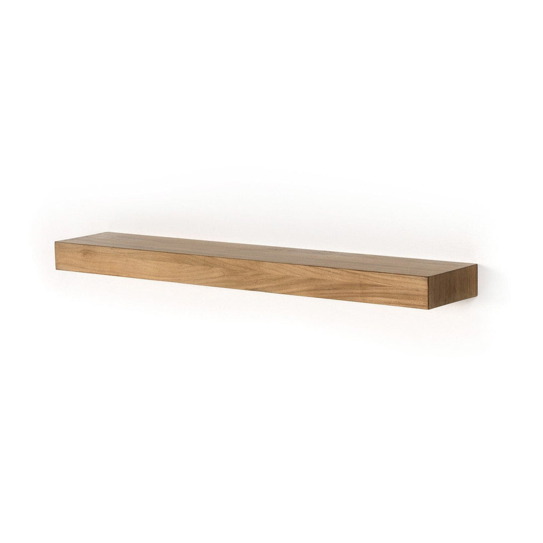 Cade Floating Shelf - Gold Guanacaste