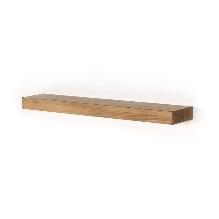 Cade Floating Shelf - Gold Guanacaste