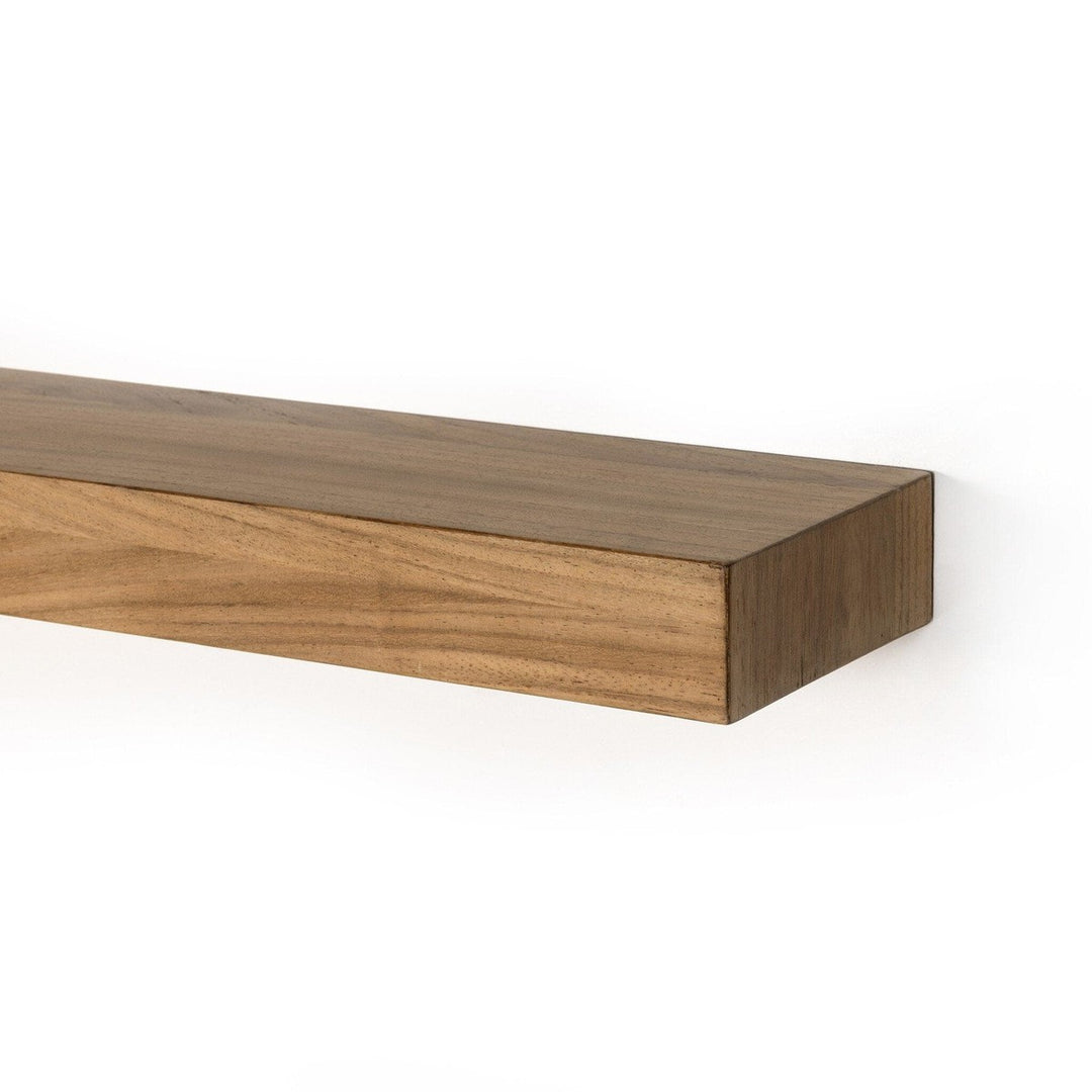 Cade Floating Shelf - Gold Guanacaste